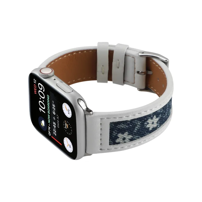 AOMN Watch Band Apple Compatibility Canvas Material-4