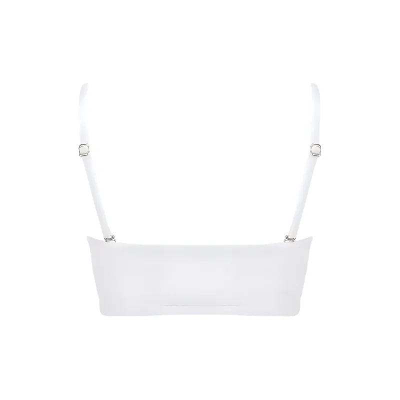 DIOR Swimsuit Top Camisole Women's White-1