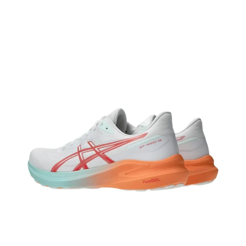 Asics GT 1000 13 White Coral Reef-2