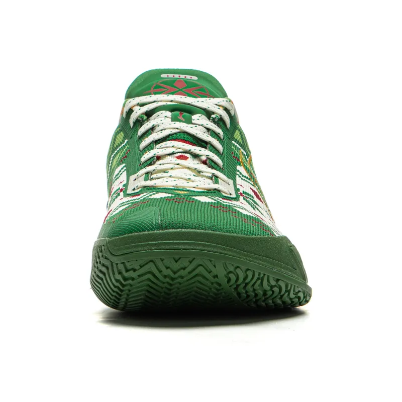 LiNing Knife 5 Slip Resistant Coverage Lightweight Rebound Low Top Performance Basketball Shoes Men's Green-4