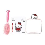 Hello Kitty Metal Mirror+My Melody Trumpets Air Cushion Brush