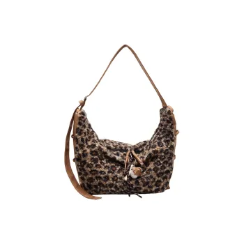 DCLOUD Plush Crossbody Bag Women's Multicolor