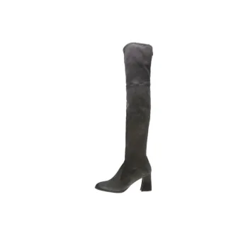 Stuart Weitzman/SW Tieland Knee-high Boots 6cm Women's Gray