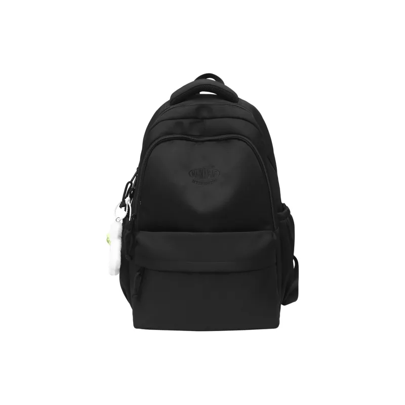 SUN ERATH&U Nylon Backpack Regular Unisex Coffee/Blue Yellow/Ecru/Red Black-8