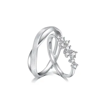 Zeroline S925 Silver Rings Unisex