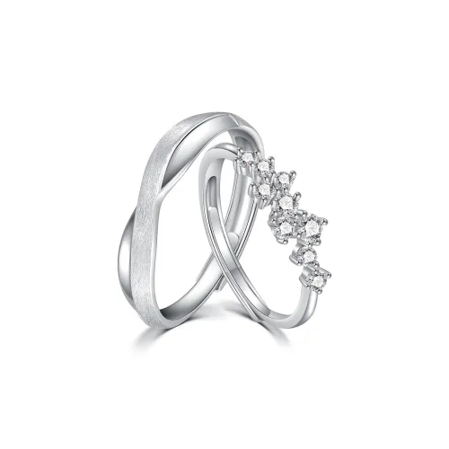 Zeroline S925 Silver Rings Unisex