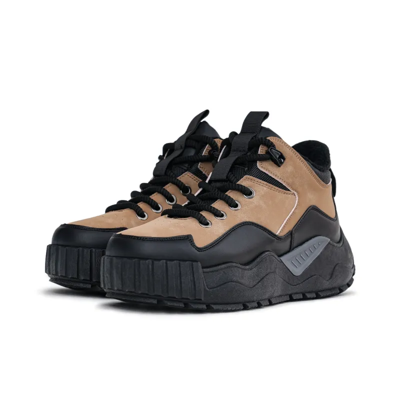 Humanism 1986 Abrasion Resistant Height Increasing Thermal Mid Top Casual Shoes Men's-6