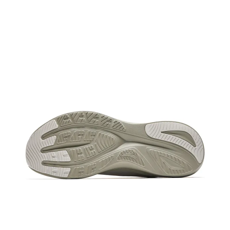 Anta Anti-Slip And Wear-Resistant Breathable Low-Top Casual Running Shoes Men's Beige-6