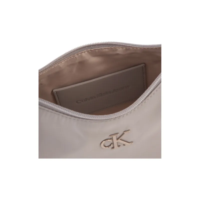 CALVIN KLEIN Fabric Handbag Medium Size Women's Pearl Gray-3