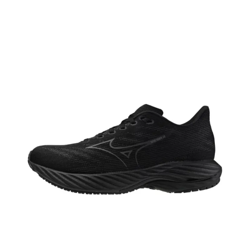 Mizuno Women's Wave Rider 28 Wide 'Black Quiet Shade ' Women's-0