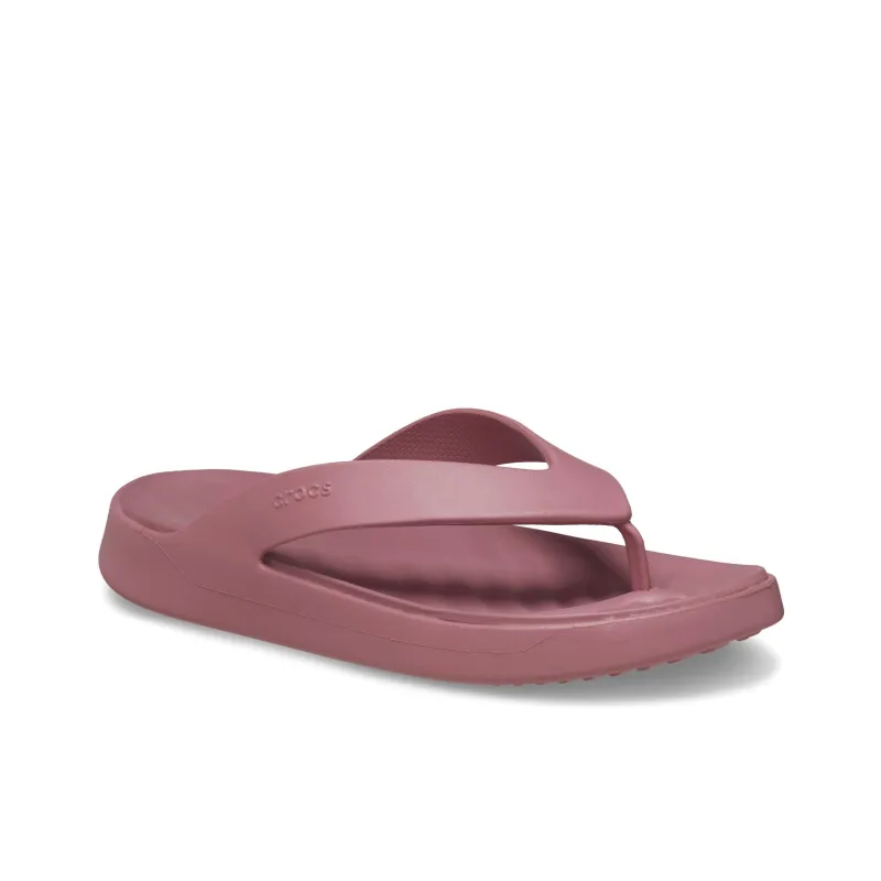 Crocs Slip Resistant Quiet Quick Drying Flip Flops Women's Purple-1