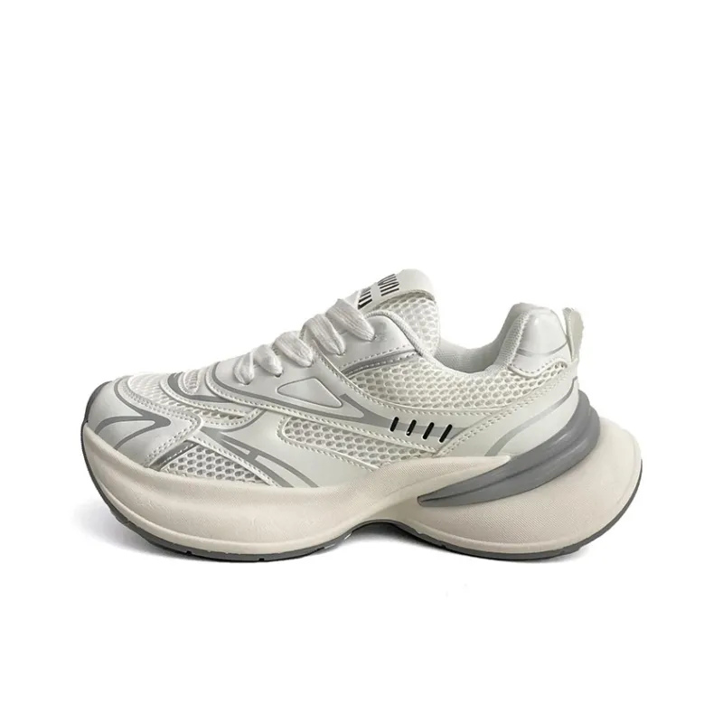 Than Than Me Slip-Resistant Height Increasing Low-Top Skateboard Shoes Women's-0