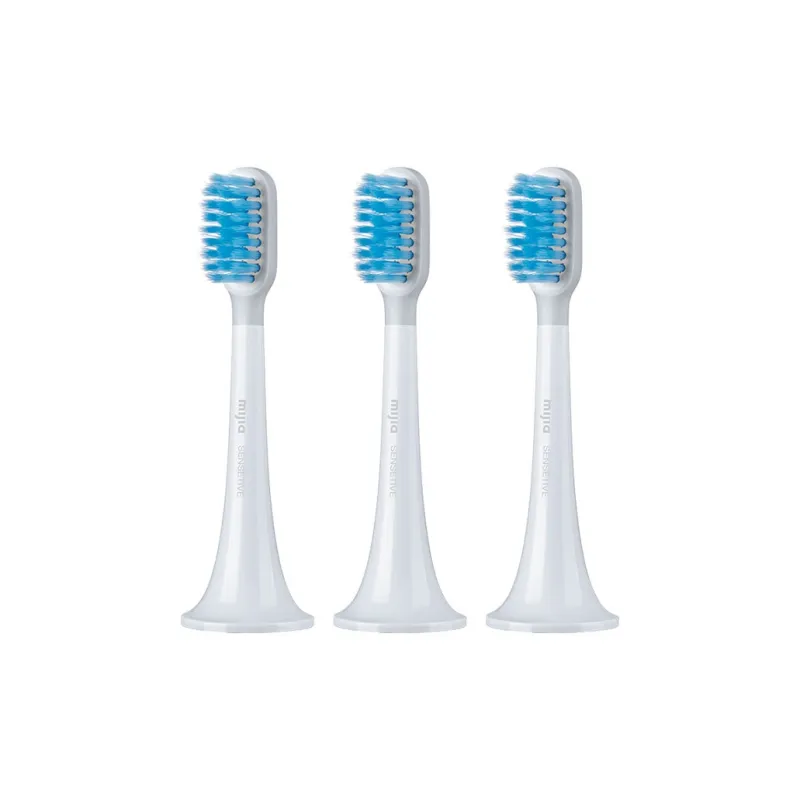 MI T500/T300 Toothbrush Heads Pack Of Three Sensitive Type-0