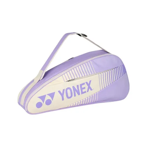 YONEX Badminton Racket Bags 3 Pcs Shoulder Bag Light Purple Unisex