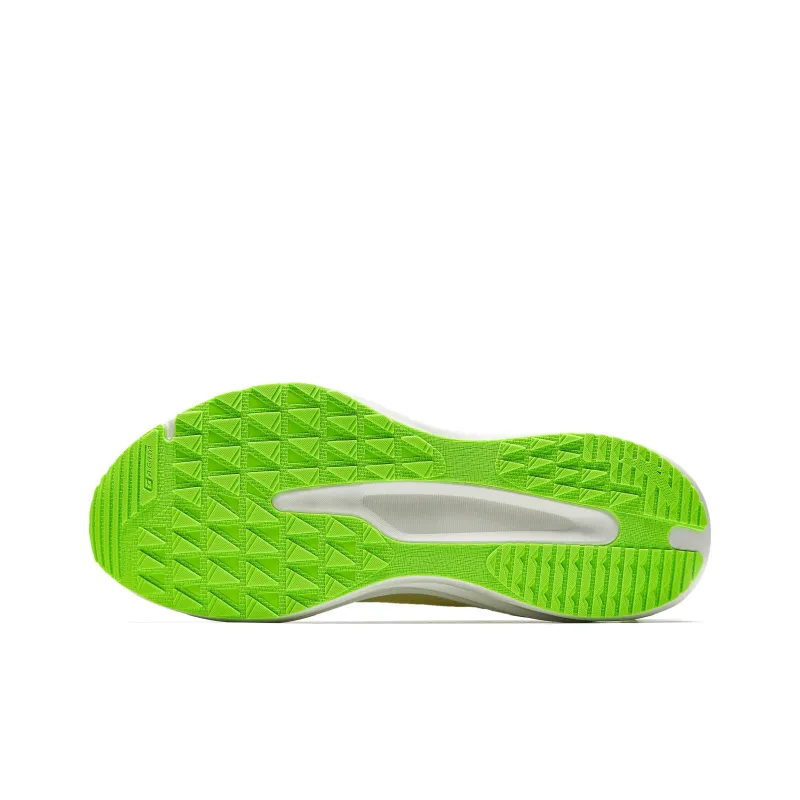 Anta Anti-Slip And Wear-Resistant Breathable Low-Top Casual Running Shoes Men's White Yellow Green-6