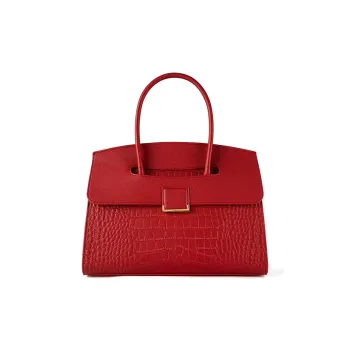 Vigno Synthetic Leather Shoulder Bag Crossbody Bag Handbag Regular Women's Red/Khaki/Black