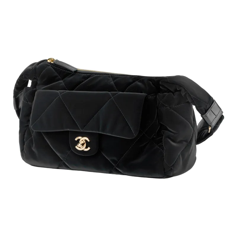 CHANEL 24N SKI Small Crossbody Bag Women's Black-1