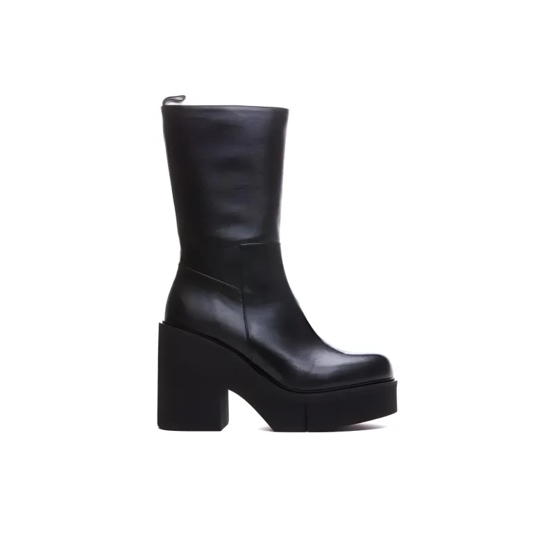 Paloma Barceló Brook 100mm Leather Boots-1