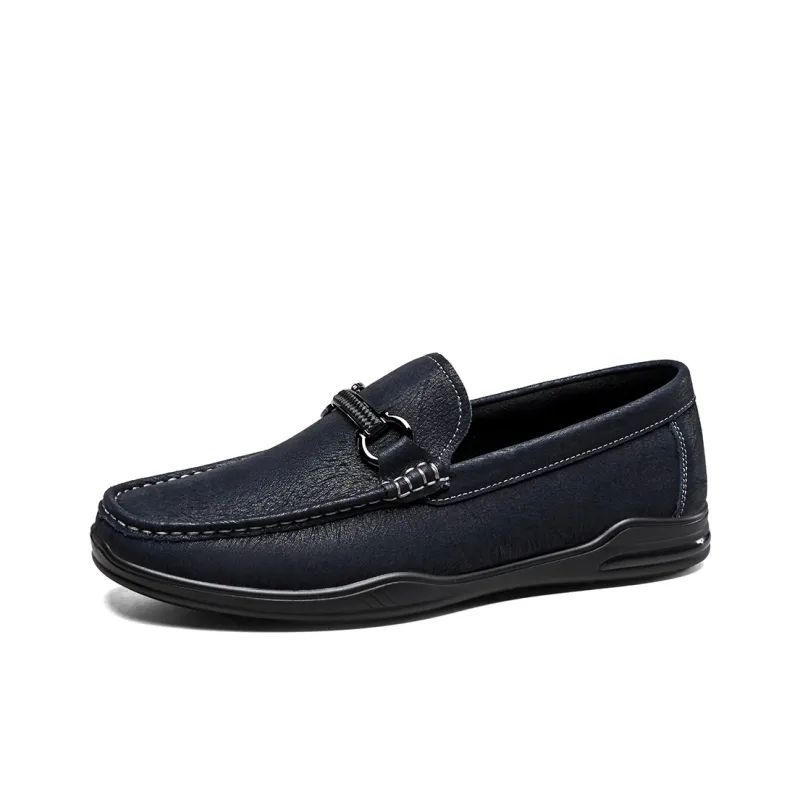 YEARCON Loafers Men Black/Gray/Blue-9
