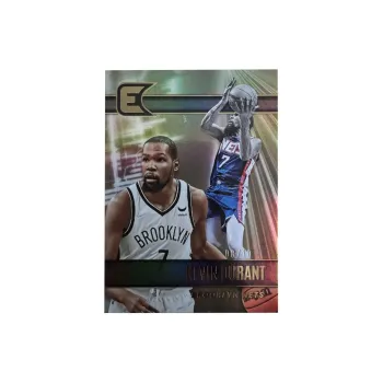 PANINI 2021 22 Chronicles Essential, KD 10 Edition, Gold Refractor, Circuit Board Teca Sports Cards 1 Pc