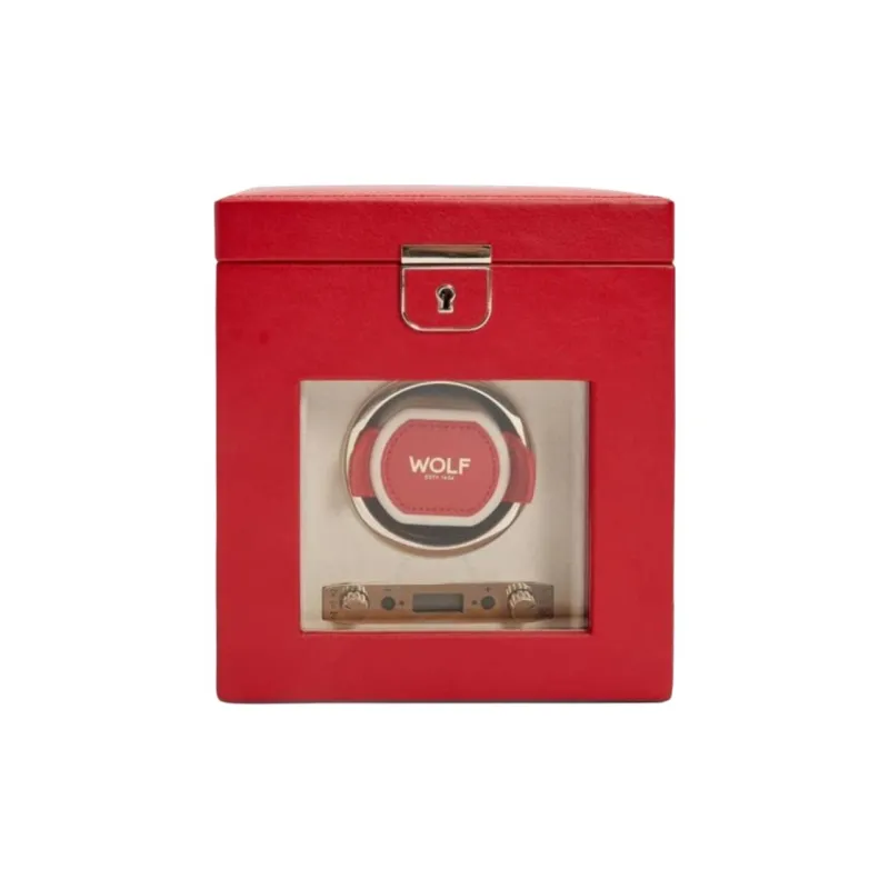 WOLF Single Digit Watch Winder Red Unisex-0