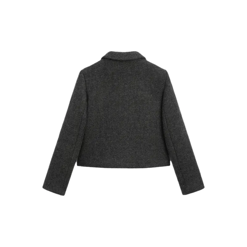 Massimo Dutti Jackets Coats Women's Gray-1