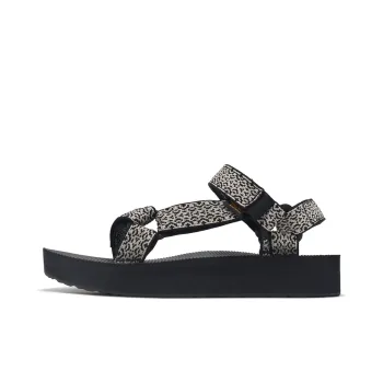 Teva Midform Universal Beach Sandals Women's Black White