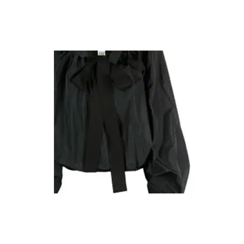 Patou Grosgrain Puff sleeve Blouse-6