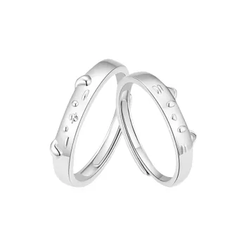 STQ S999 Fine Silver Rings Unisex