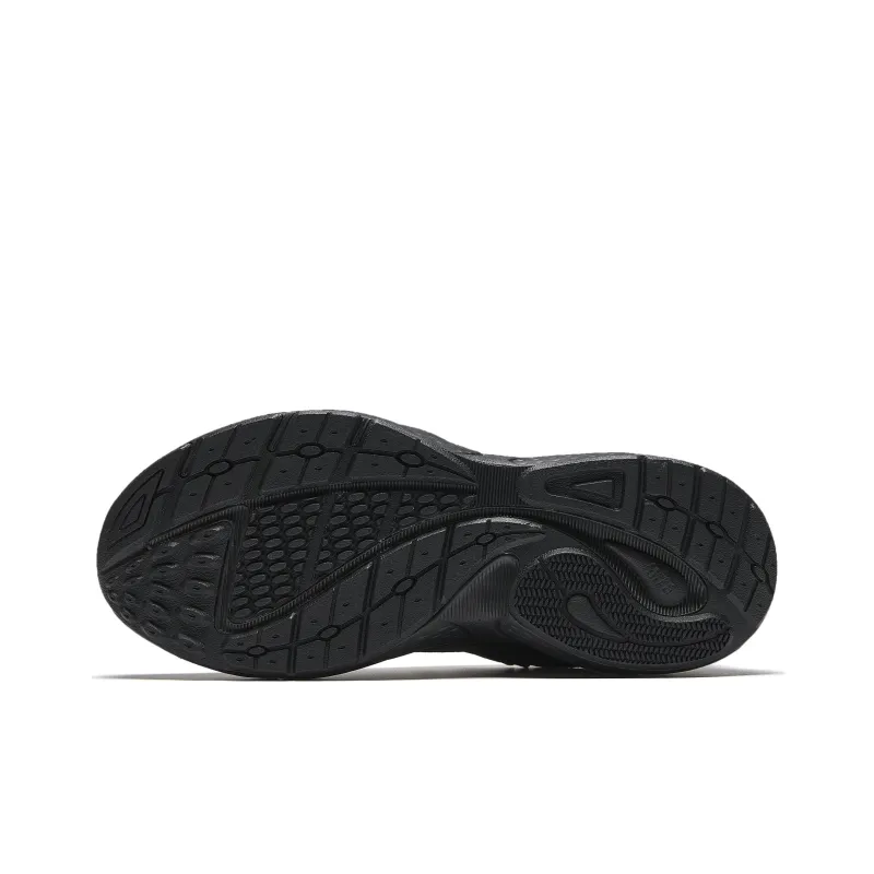 Anta Stars Anti Slip And Wear Resistant Breathable Low Top Chunky Sneakers Women's Black Gray-7