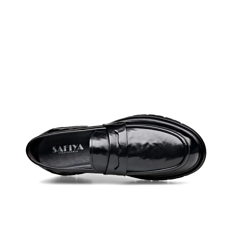 SAFIYA Loafers Men Black-3