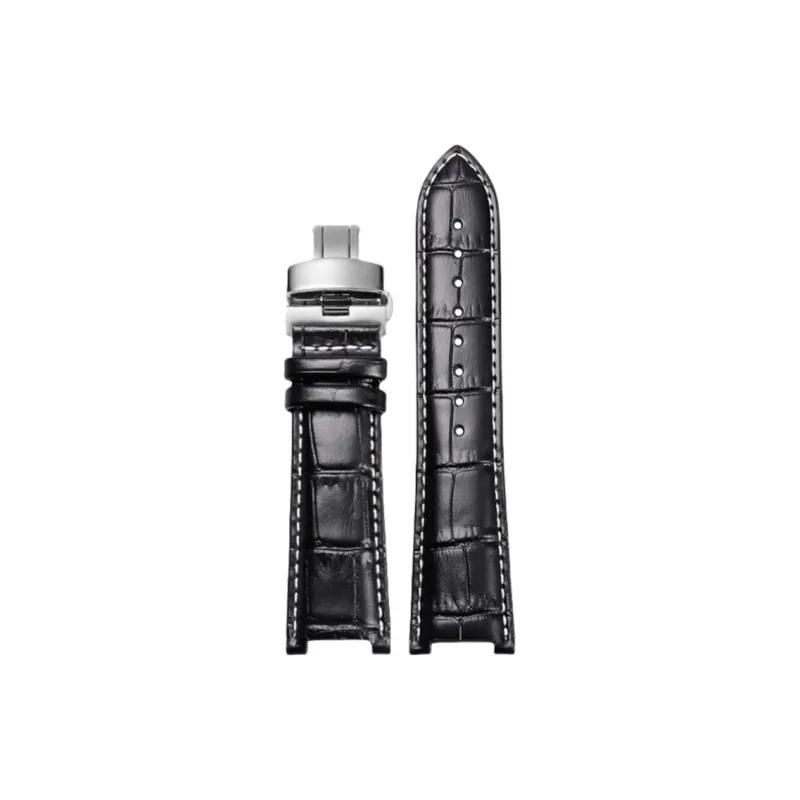 Craftsman Renault Compatibility Watch Band Compatibility Strap Interface Width 25mm Cowhide Leather Material-6