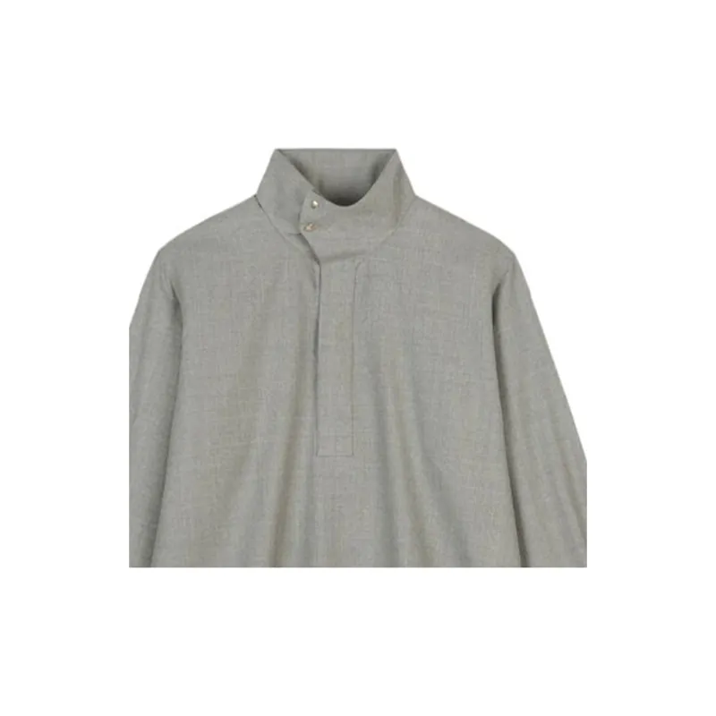 Givenchy Shirts Men Gray-3