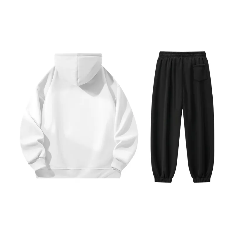 Small Columns Under The Sea Sweatshirt Set Unisex-17