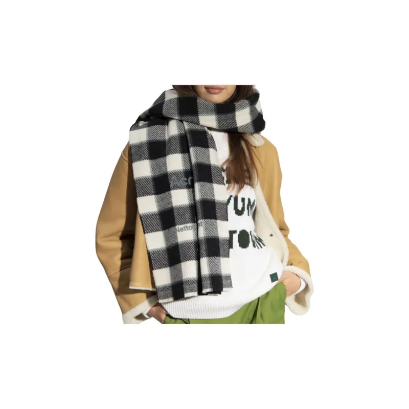 Acne Studios Wool Knit Scarves Unisex-3