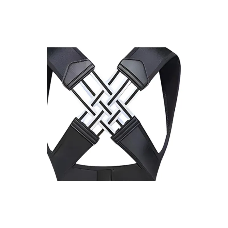 XTEP Back Support Braces Running Protective Compression Black Polyester Unisex-2