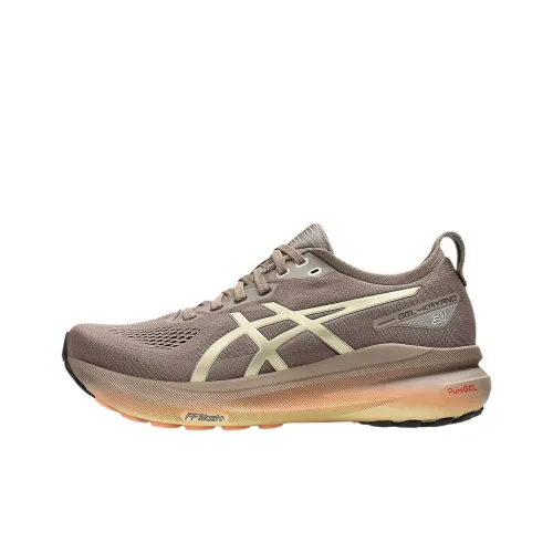Asics Gel Kayano 31 Cushioning Low Top Running Shoes Women's Umber
