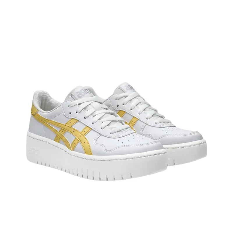 Asics Japan S Pf White Faded Yellow Women's-2