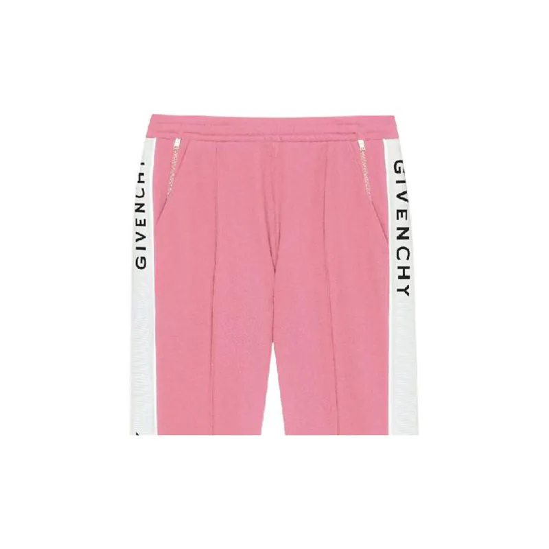 Givenchy Knitted Sweatpants Women's Pink-4