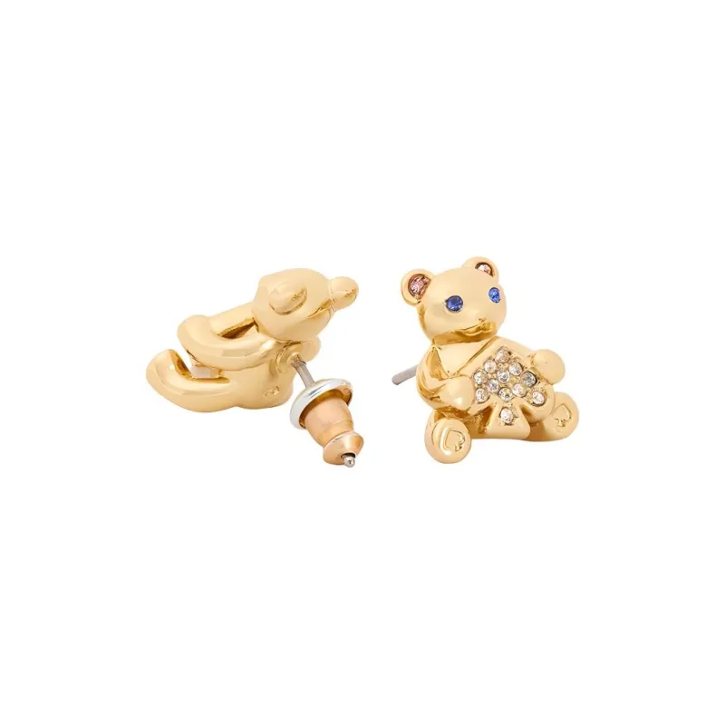 Kate Spade Copper Stud Earrings Women's Gold-1