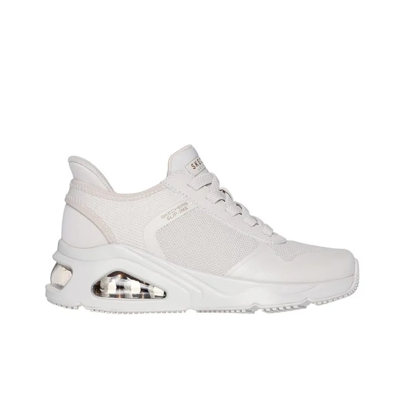 Skechers Wear-resistant And Lightweight Low-Top Casual Shoes Women's Beige-1