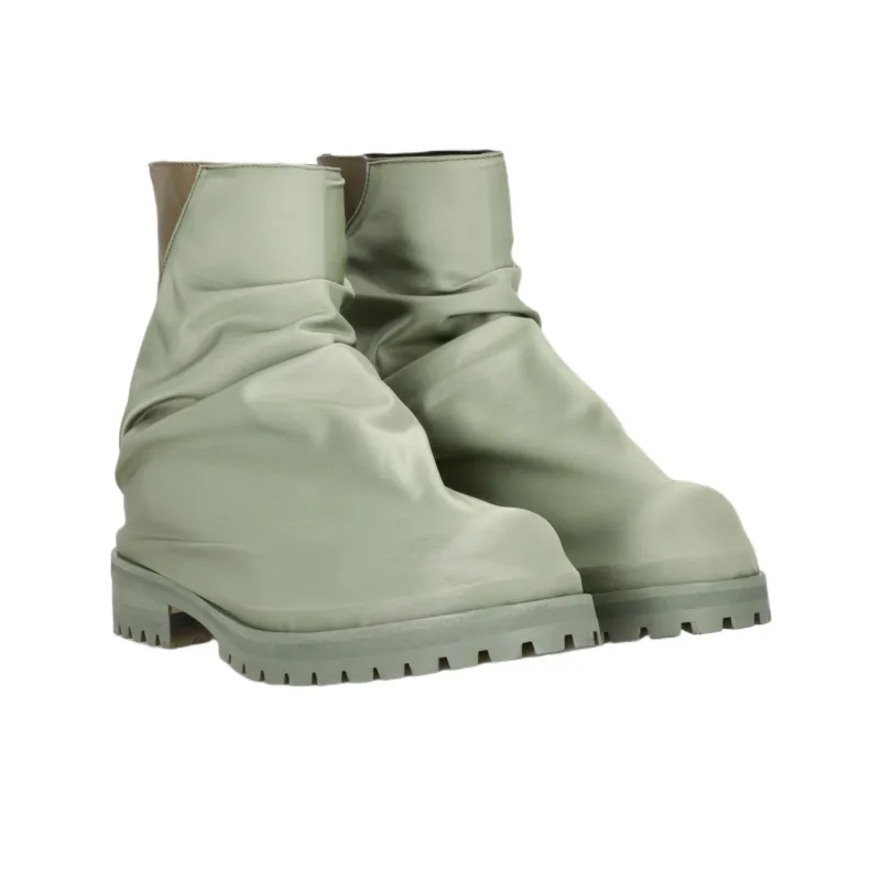 424 Ankle Boots Unisex Army Green-2