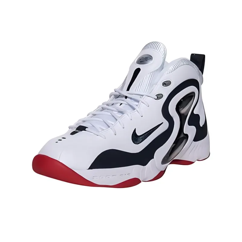 Nike Air Zoom Hawk Flight White Black Red-4