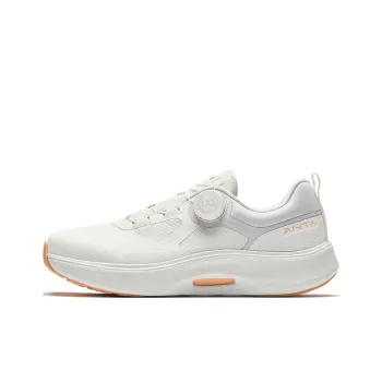 Anta Divine Pro Anti Slip Wear Resistant Low Top Training Shoes Women's White Gray