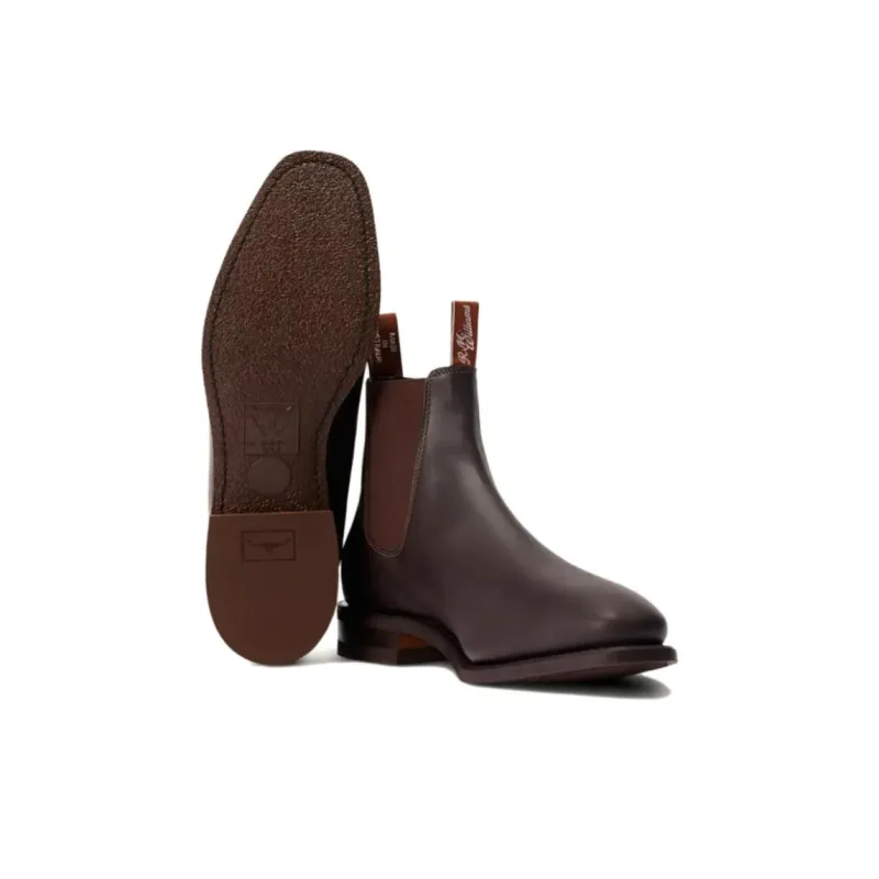 R.M.WILLIAMS Comfort Turnout Ankle-Length Chelsea Boots Men's Brown-4