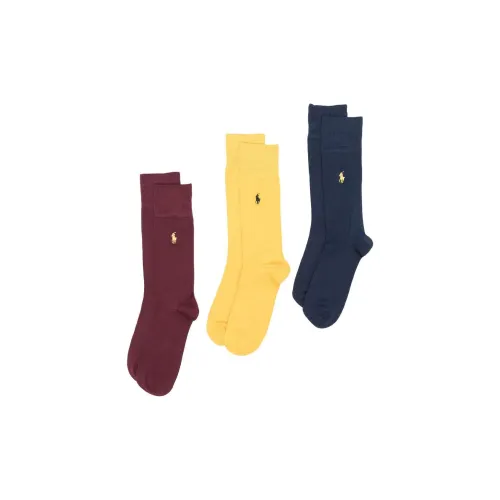 Polo Ralph Lauren Mid-Calf Socks Men's 3 Pack