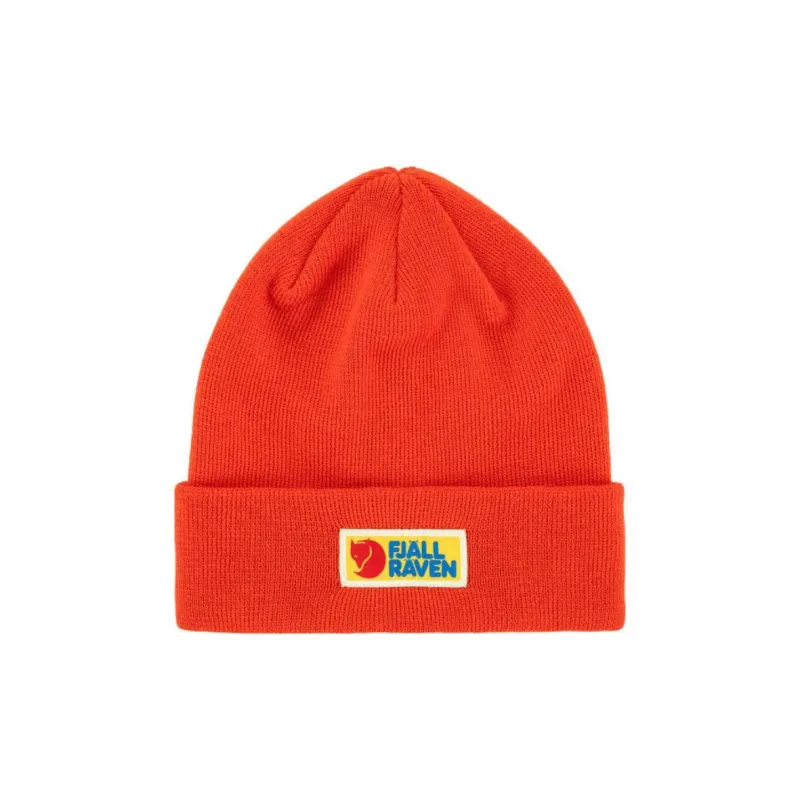 Fjallraven Recycled Polyester Beanies Unisex Orange-1