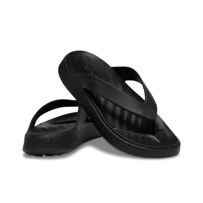 Crocs Getaway Flip Flops Women's Black-2