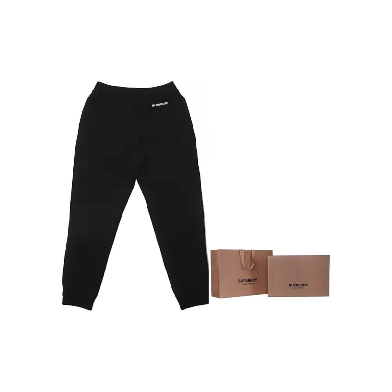 Burberry FW22 Knitted Sweatpants Men's Black-10