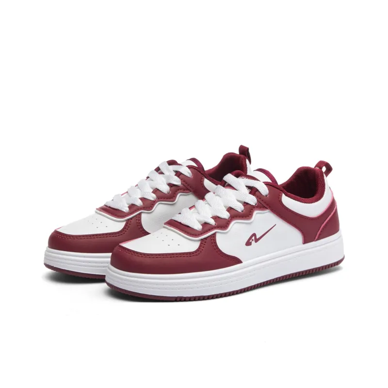 RENBEN Shock Absorbers With Slip Resistant Features Low Top Skateboard Shoes Women's-11
